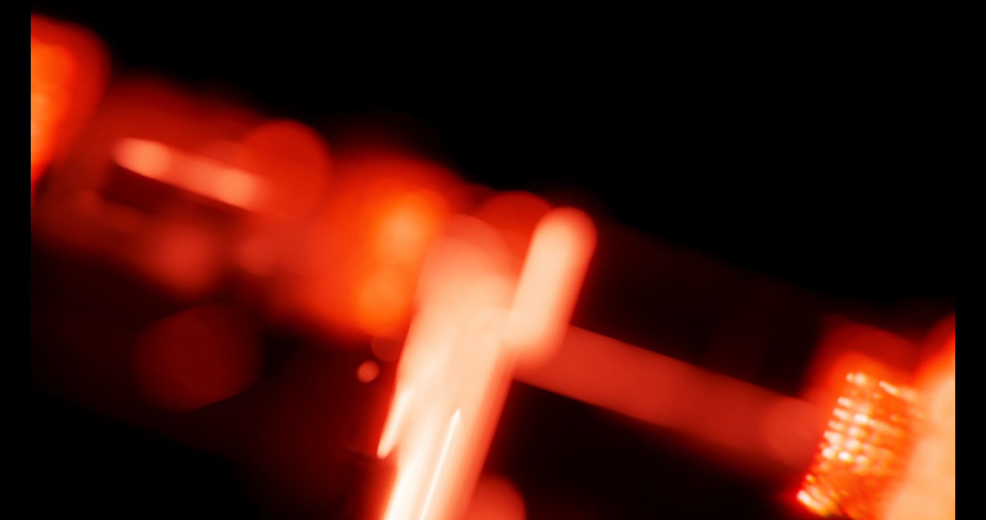 Warm abstract light field